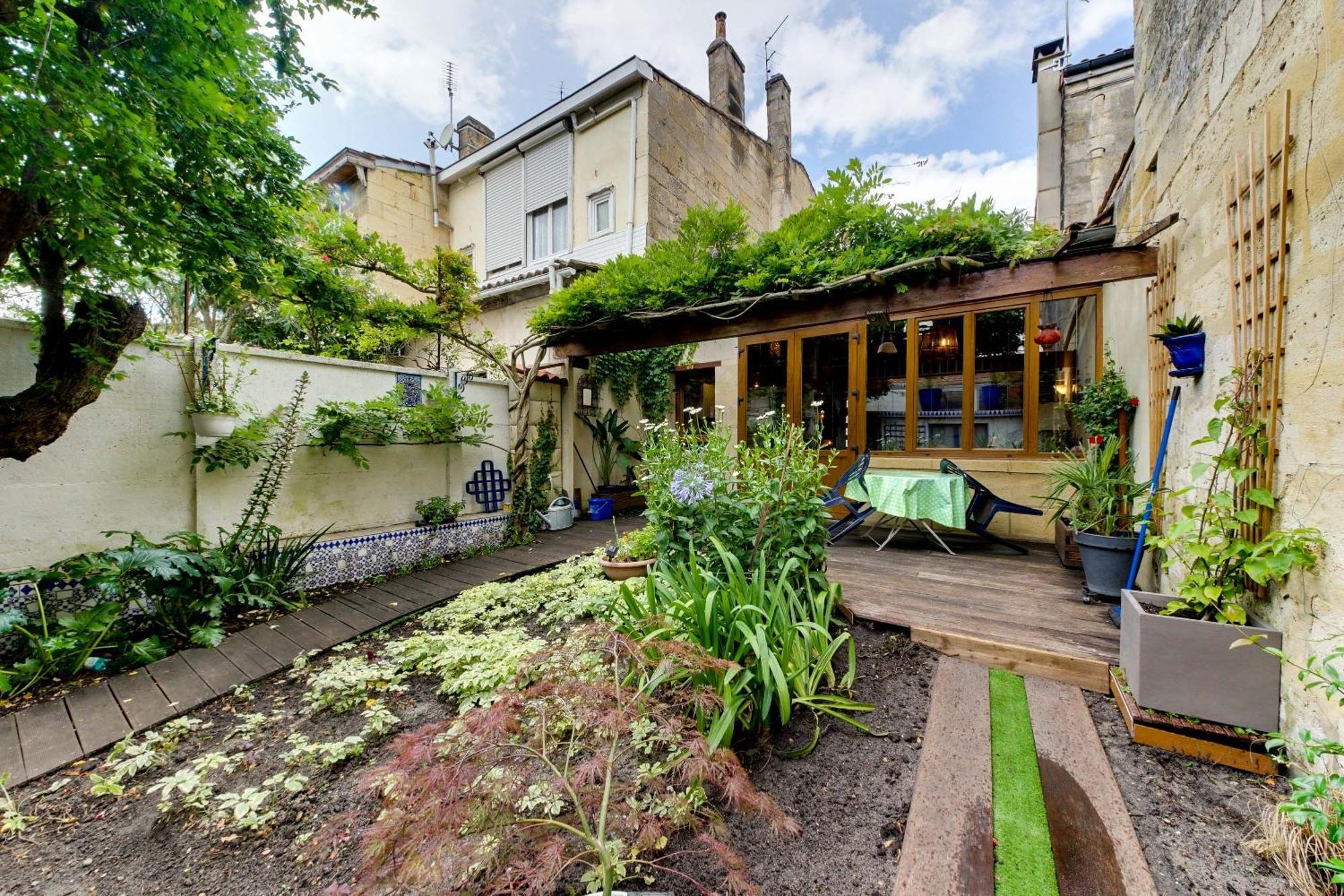 Superbe Maison En Pierre Bordelaise Bordeaux Exterior photo